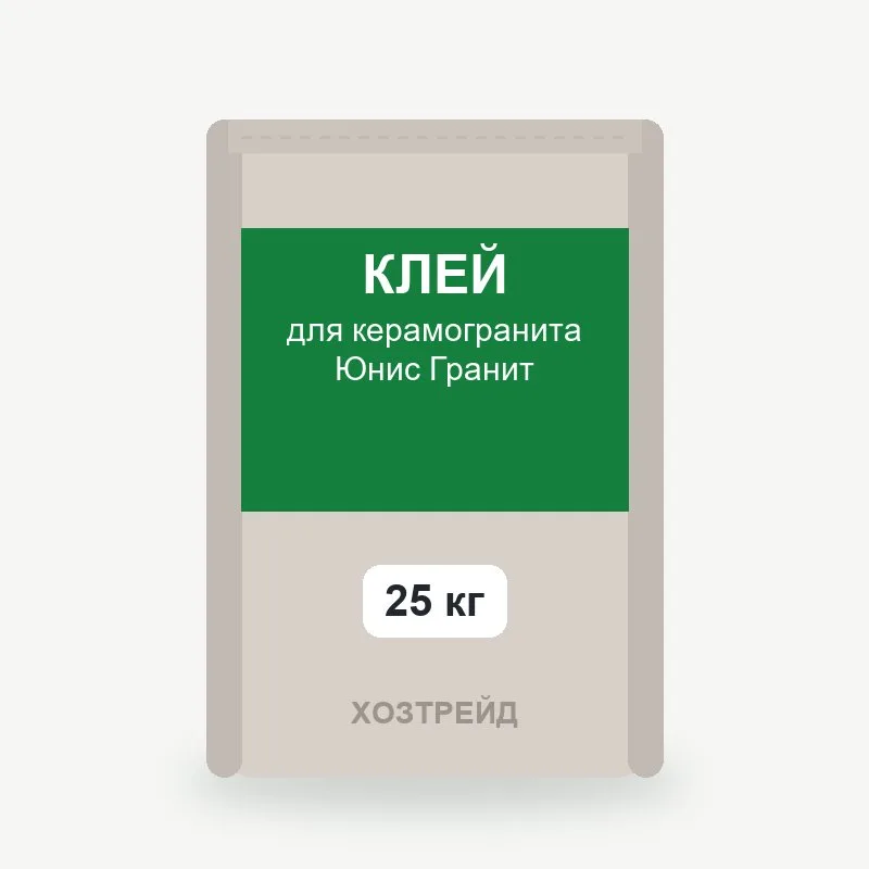 Клей для керамогранита Юнис Гранит 25 кг