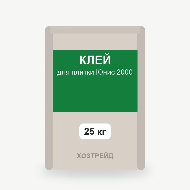 Клей для плитки Юнис 2000 25 кг