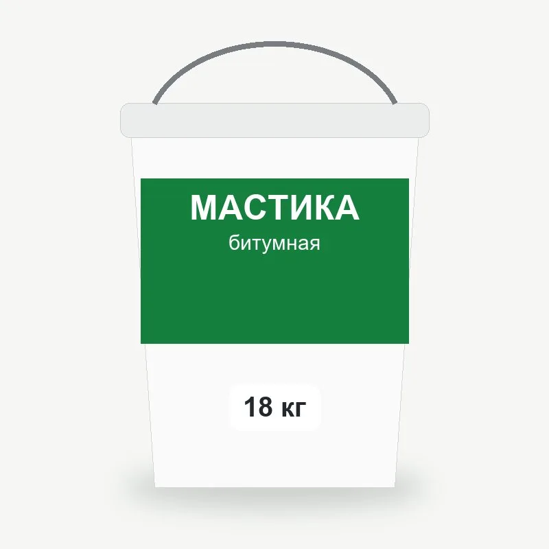 Мастика битумная 18 кг